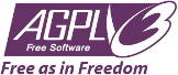 GNU AGPL license